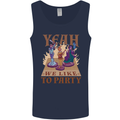Yeah We Like to Party Role Playing Game RPG Mens Vest Tank Top Navy Blue