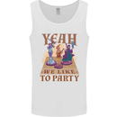 Yeah We Like to Party Role Playing Game RPG Mens Vest Tank Top White