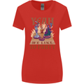 Yeah We Like to Party Role Playing Game RPG Womens Wider Cut T-Shirt Red