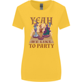 Yeah We Like to Party Role Playing Game RPG Womens Wider Cut T-Shirt Yellow