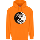 Yggdrasil Tree Childrens Kids Hoodie Orange
