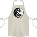 Yggdrasil Tree Cotton Apron 100% Organic Natural