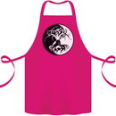 Yggdrasil Tree Cotton Apron 100% Organic Pink