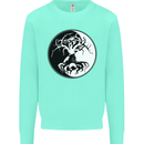 Yggdrasil Tree Kids Sweatshirt Jumper Peppermint