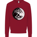 Yggdrasil Tree Kids Sweatshirt Jumper Red