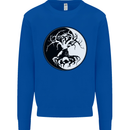 Yggdrasil Tree Kids Sweatshirt Jumper Royal Blue