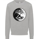 Yggdrasil Tree Kids Sweatshirt Jumper Sports Grey