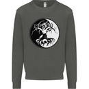 Yggdrasil Tree Kids Sweatshirt Jumper Storm Grey