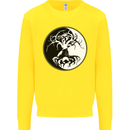 Yggdrasil Tree Kids Sweatshirt Jumper Yellow