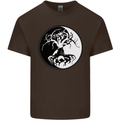 Yggdrasil Tree Kids T-Shirt Childrens Chocolate