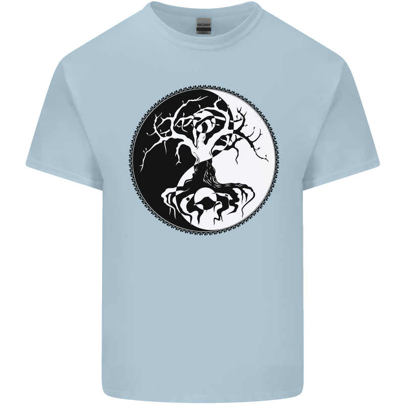 Yggdrasil Tree Kids T-Shirt Childrens Light Blue