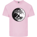 Yggdrasil Tree Kids T-Shirt Childrens Light Pink