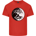Yggdrasil Tree Kids T-Shirt Childrens Red