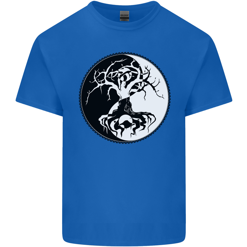 Yggdrasil Tree Kids T-Shirt Childrens Royal Blue