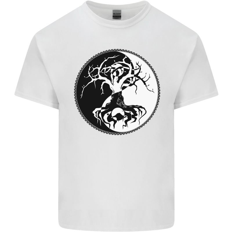 Yggdrasil Tree Kids T-Shirt Childrens White