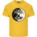 Yggdrasil Tree Kids T-Shirt Childrens Yellow