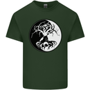 Yggdrasil Tree Mens Cotton T-Shirt Tee Top Forest Green