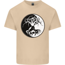 Yggdrasil Tree Mens Cotton T-Shirt Tee Top Sand