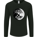 Yggdrasil Tree Mens Long Sleeve T-Shirt Black