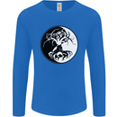 Yggdrasil Tree Mens Long Sleeve T-Shirt Royal Blue