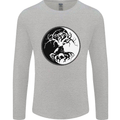 Yggdrasil Tree Mens Long Sleeve T-Shirt Sports Grey