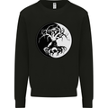 Yggdrasil Tree Mens Sweatshirt Jumper Black