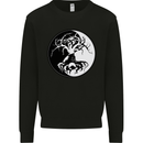 Yggdrasil Tree Mens Sweatshirt Jumper Black