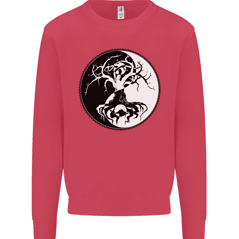 Yggdrasil Tree Mens Sweatshirt Jumper Heliconia