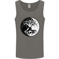 Yggdrasil Tree Mens Vest Tank Top Charcoal