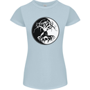 Yggdrasil Tree Womens Petite Cut T-Shirt Light Blue