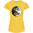 Yggdrasil Tree Womens Petite Cut T-Shirt Yellow