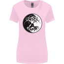 Yggdrasil Tree Womens Wider Cut T-Shirt Light Pink