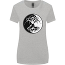 Yggdrasil Tree Womens Wider Cut T-Shirt Sports Grey