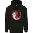Yin Yang Axoloti Childrens Kids Hoodie Black