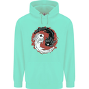 Yin Yang Axoloti Childrens Kids Hoodie Peppermint