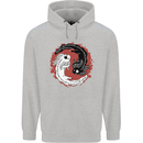 Yin Yang Axoloti Childrens Kids Hoodie Sports Grey