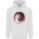 Yin Yang Axoloti Childrens Kids Hoodie White