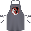Yin Yang Axoloti Cotton Apron 100% Organic Steel