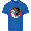 Yin Yang Axoloti Kids T-Shirt Childrens Royal Blue