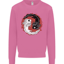 Yin Yang Axoloti Mens Sweatshirt Jumper Azalea