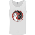 Yin Yang Axoloti Mens Vest Tank Top White