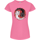 Yin Yang Axoloti Womens Petite Cut T-Shirt Azalea