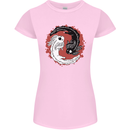 Yin Yang Axoloti Womens Petite Cut T-Shirt Light Pink