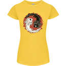 Yin Yang Axoloti Womens Petite Cut T-Shirt Yellow