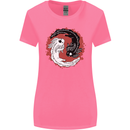 Yin Yang Axoloti Womens Wider Cut T-Shirt Azalea