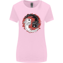 Yin Yang Axoloti Womens Wider Cut T-Shirt Light Pink