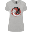Yin Yang Axoloti Womens Wider Cut T-Shirt Sports Grey