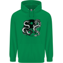 Yin Yang Dragons Japan Japanese Childrens Kids Hoodie Irish Green