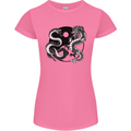 Yin Yang Dragons Japan Japanese Womens Petite Cut T-Shirt Azalea