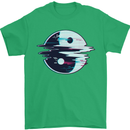 Yin Yang Glitch Yoga Meditation SCI-FI MMA Mens T-Shirt Cotton Gildan Irish Green